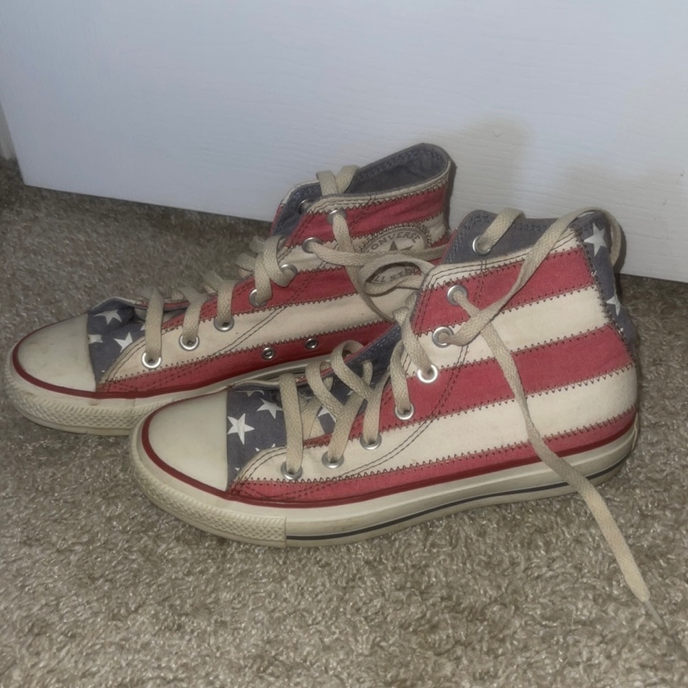 American Flag converse